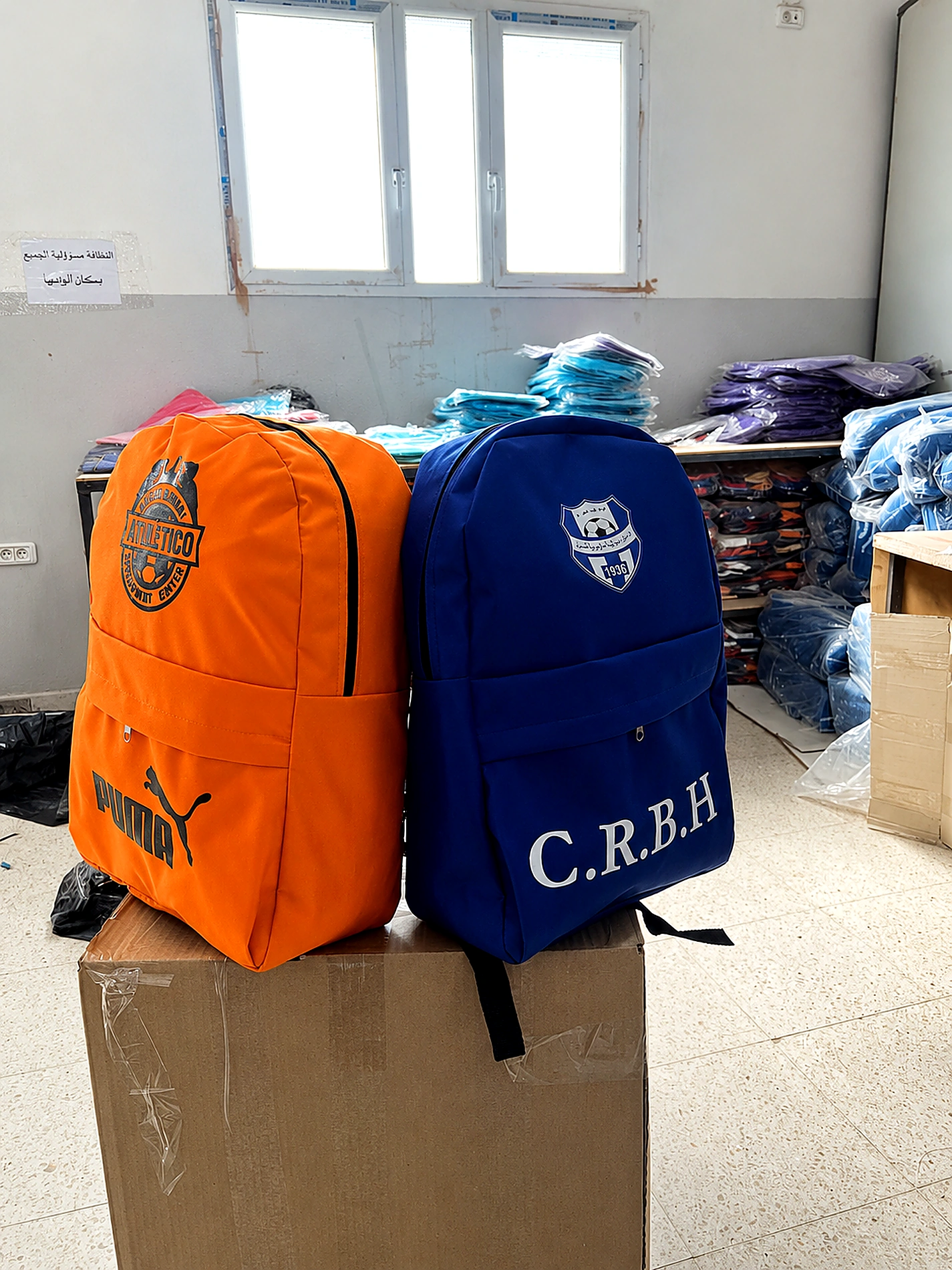 Duo orange et bleu - Ayonsy Sport